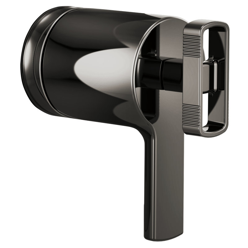 Kintsu® Thermostatic Valve Trim, Brilliance Black Onyx, Knob