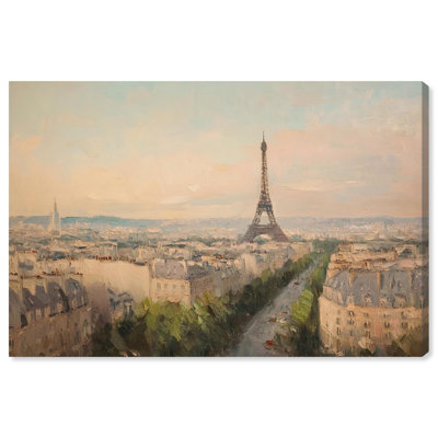 Toile «Early Morning Paris» par Art Remedy