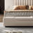 Myna Leather Match Upholstered Storage Bench-2079421443