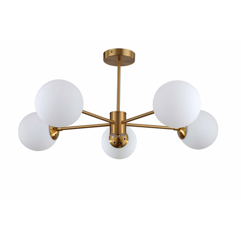 Crivello 5 - Light Globe Pendant, Gold