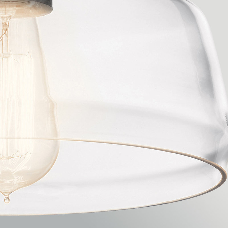 Luminaire suspendu 1 lumière Nottinghill, Nickel
