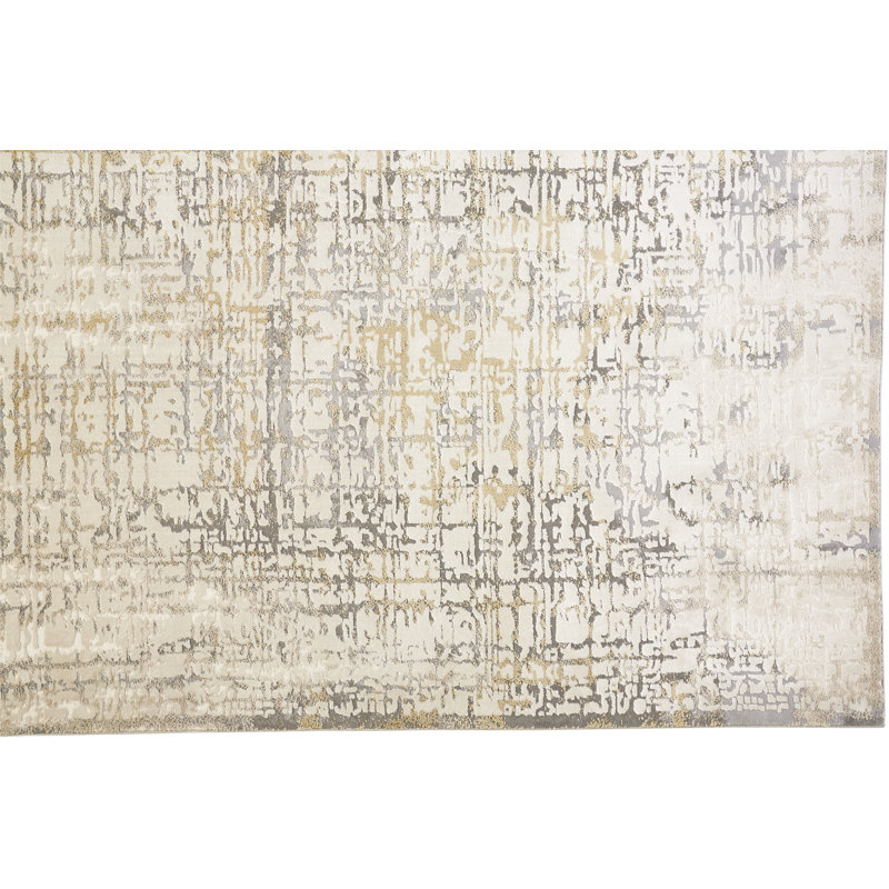 Tapis abstrait Ambrette, Rectangle 10 pi x 13 pi 2 po