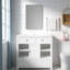 Meuble-lavabo de 36 pouces avec lavabo, idéal pour les décors modernes et rétro-883563667