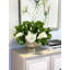 Hydrangea and Peperomia Arranged in a Metal Pot