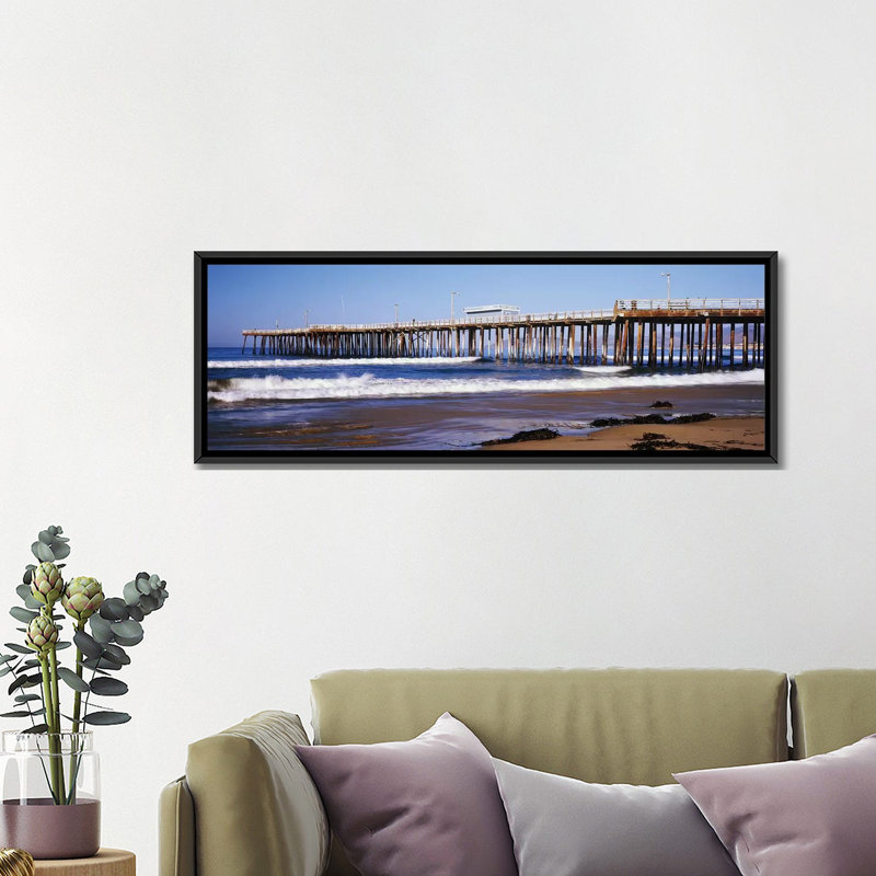 Reproduction de photo sur toile, H 12 po x l 36 po x P 1,5 po, Toile avec cadre noir