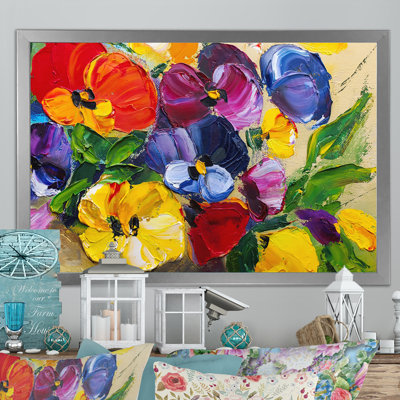 " Sunlife Flowers " by Designart