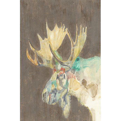 Rustic Wildlife IV by Jennifer Goldberger - Wrapped Canvas Art Prints