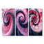 Spirale de vitrail rose noir I - Collection de reproductions de toiles abstraites en spirale-2137356632-2137356634-2137356629