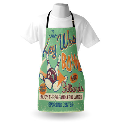 No Pattern Bib Apron
