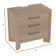 Karcen Sand Dune Nightstand with USB