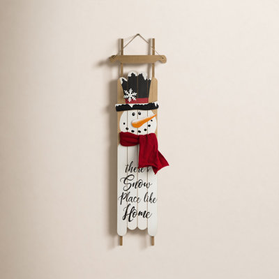 Snowman Porch Sign