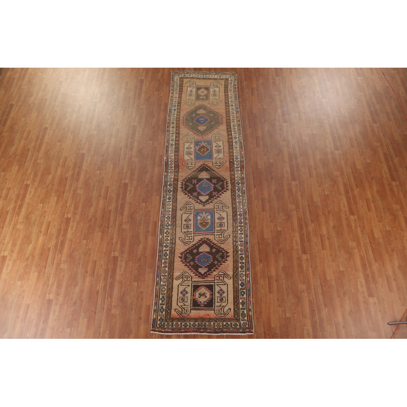 Geometric   Runner Rug 4x13