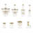 Kingsville 5 - Light Dimmable Tiered Chandelier-298631126