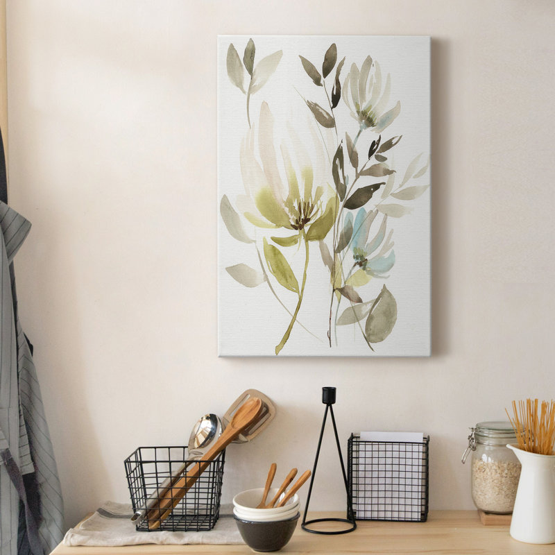 Winter Arrangement II - impression sur toile tendue, H 60 po x l 40 po x P 1 po