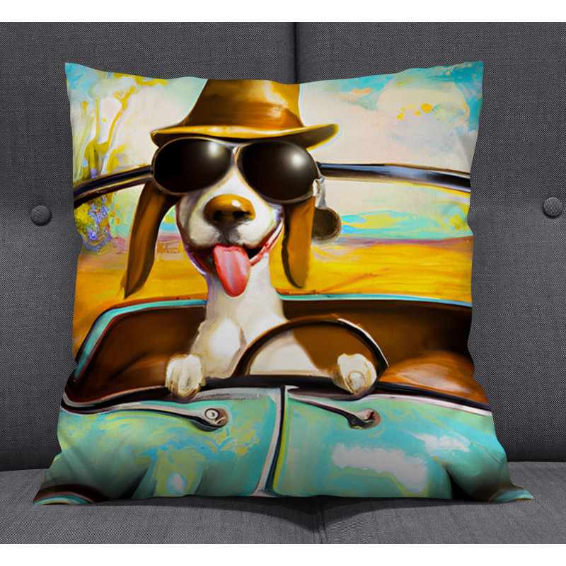 Throw Pillow, Pillow Cover Only - No Insert, 16"H x 16"W