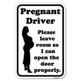 Pregnant Driver - Please Leave Room So I Can Open The Door Properly (With Graphic)/23275