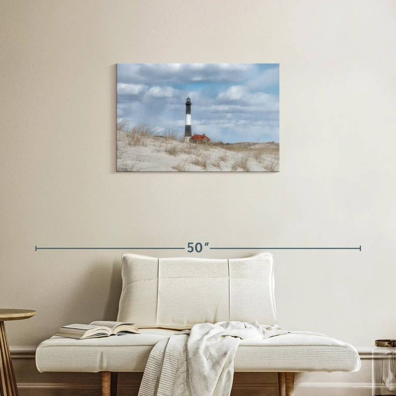 Fire island lighthouse Aletra, H 20 po x l 30 po
