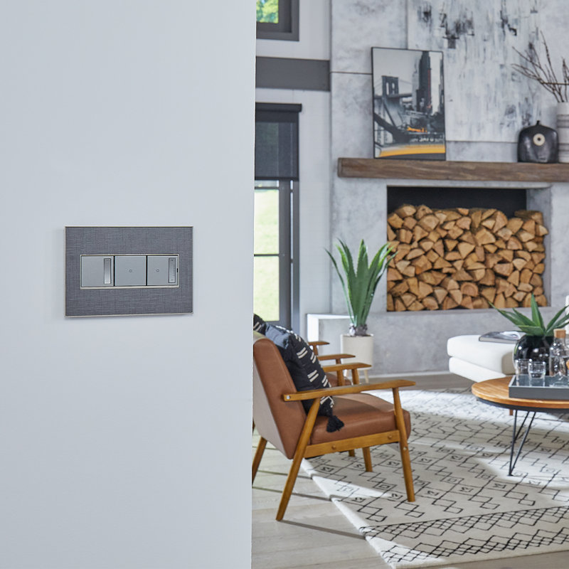 Adorne Smart Tru-universal Dimmer With Netatmo, Magnesium, Magnesium