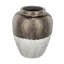 Vase rond en céramique brun Sienna