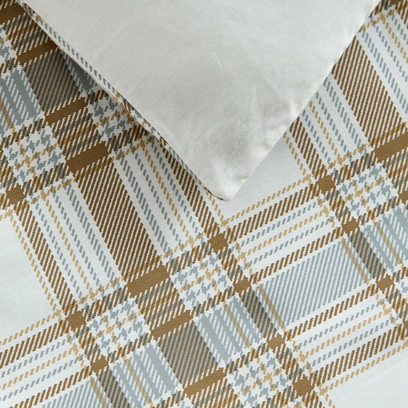 Ensemble d'édredon réversible Eddie Bauer, Édredon pour lit simple + 1 taie décorative stan