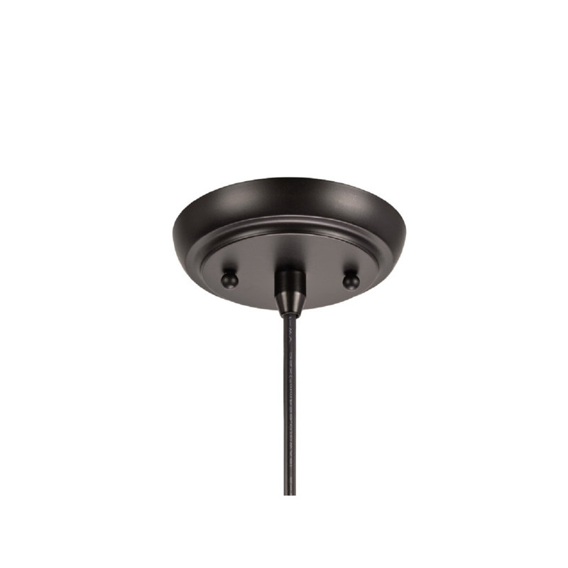 Erick 1 - Light Oil Rubbed Bronze Single Pendant