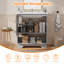 Meuble-lavabo moderne 30 po avec lavabo en céramique - armoire autoportante 2 portes à fermeture douce et 1 tablette ouverte, gris-472993560-472993567