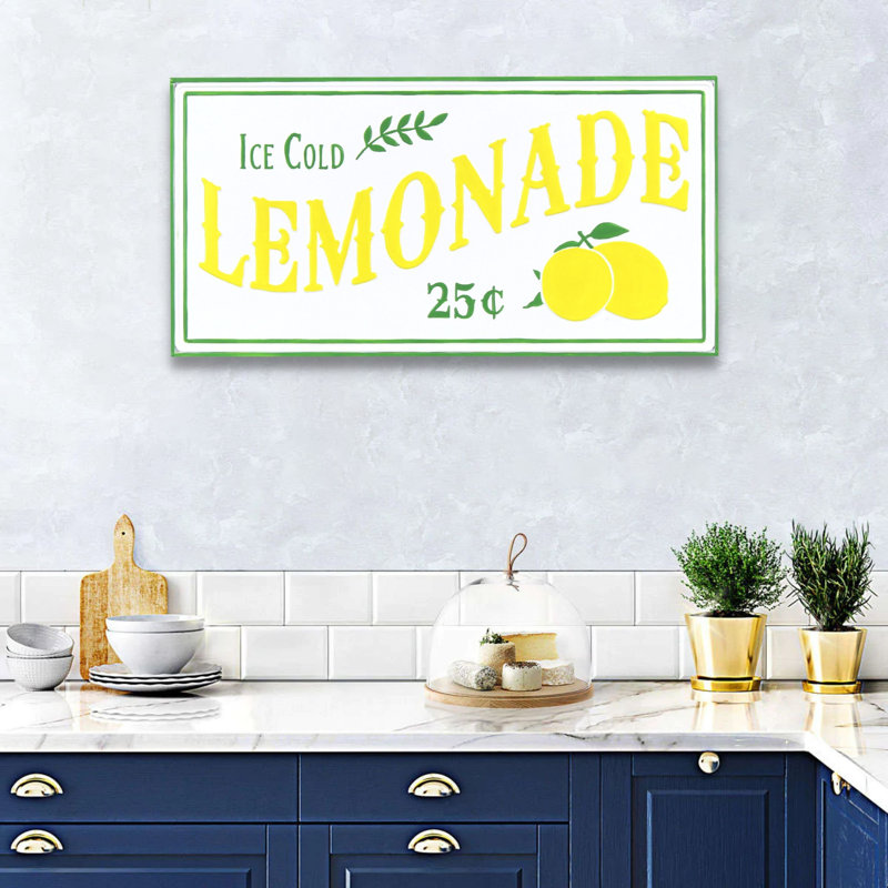 Plaque de limonade glacée, Vert