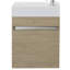 Ensemble de meuble-lavabo mural simple 18 po-1791257393