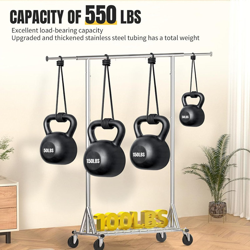 Portant à vêtements 550LBS