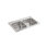 Southhaven 33'' L Stainless Steel Double Basin Kitchen Sink