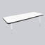 Table rectangulaire d'activités thermofusionnées avec pieds réglables et pivotants standard-113909074-113909075