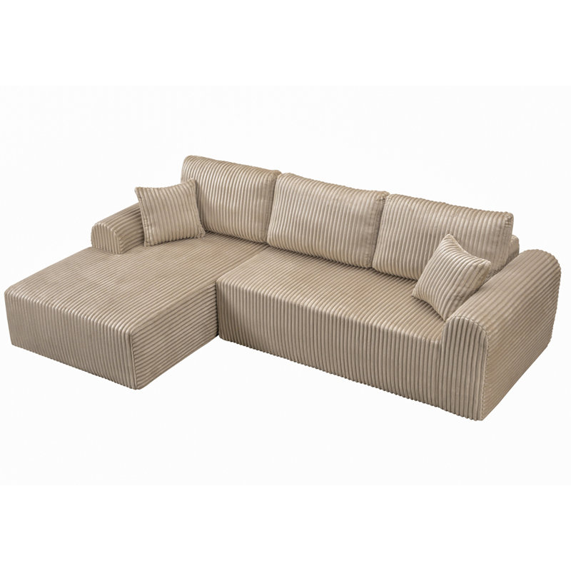 Canapé modulaire Boneless 109 po Cloud, Chameau
