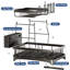 Arshan Adjustable Steel Dish Rack