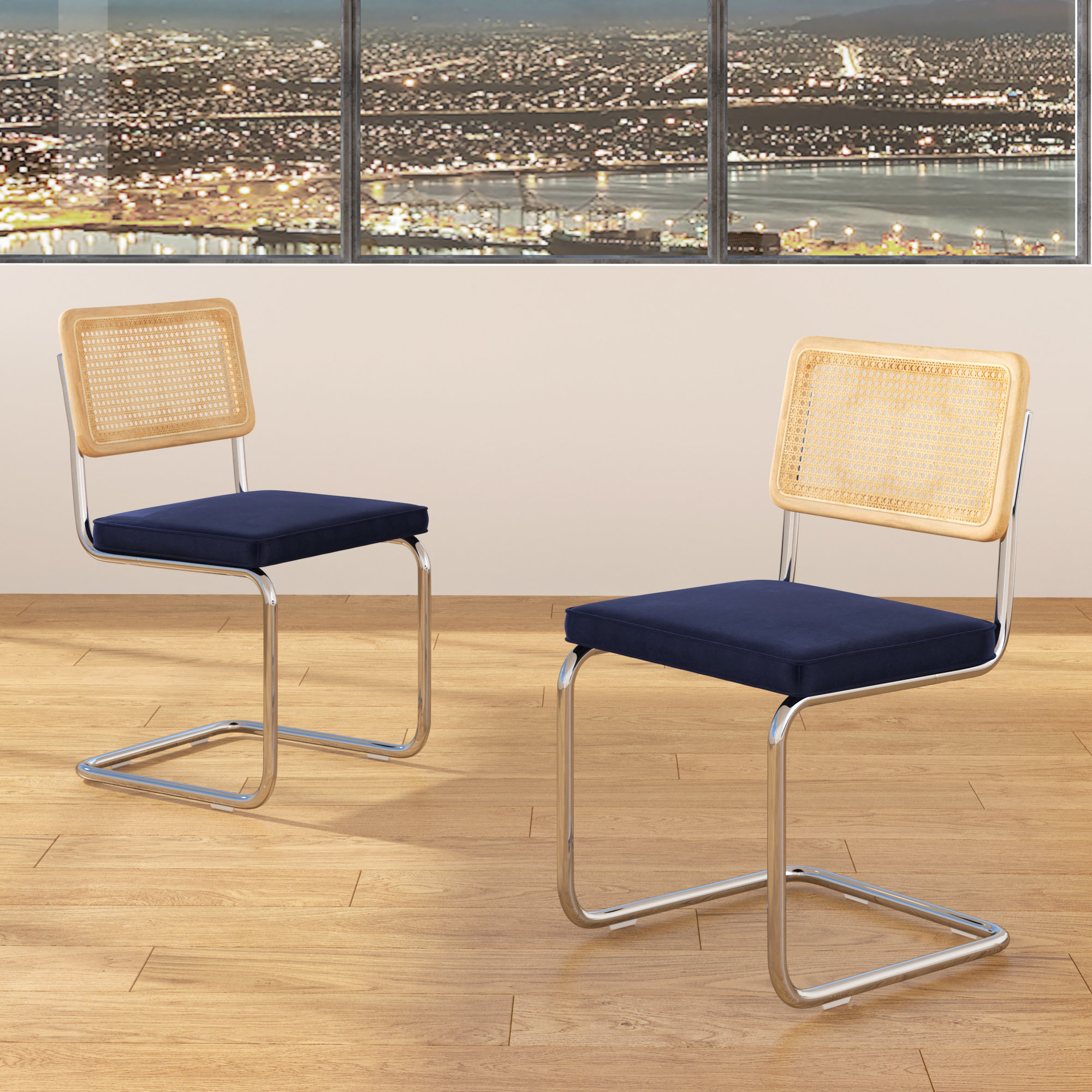 AllModern Walsh Velvet Side Chair & Reviews | AllModern