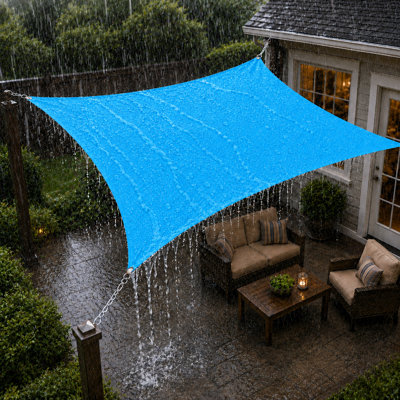 Amgo Square Waterproof Sun Shade Sail
