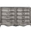 Commode Ariadne à finition platine antique (Commode)