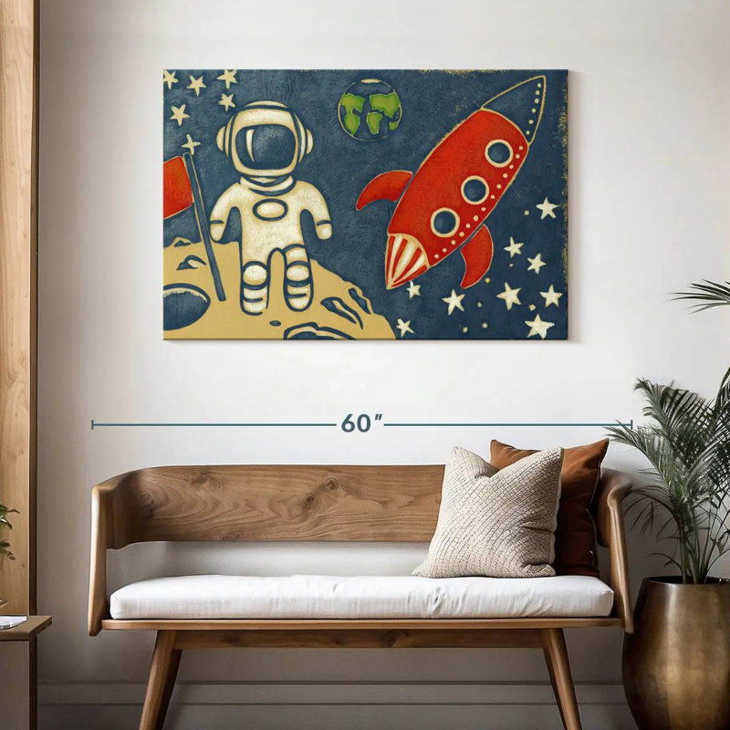 Oberle Space Explorer I, 30" H x 45" W