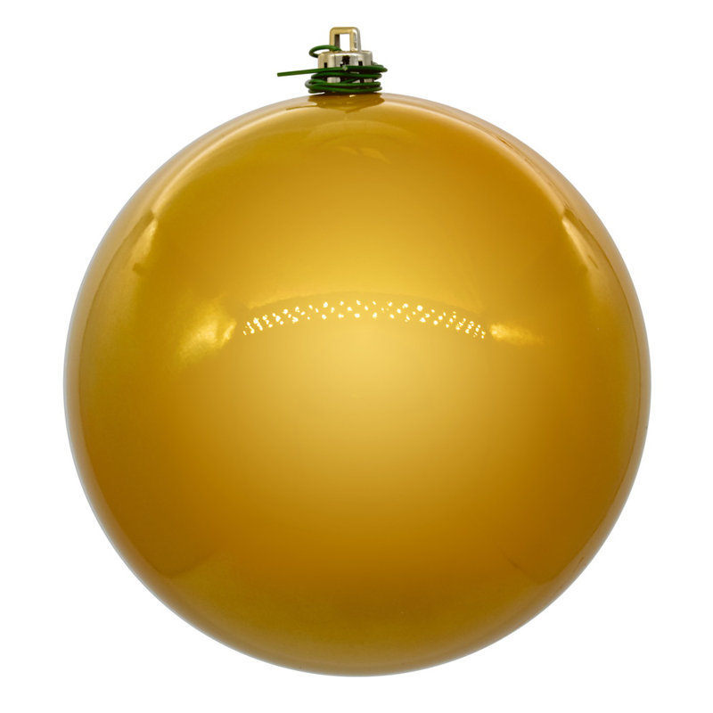 Christmas Ball Ornament (Set of 12), Gold