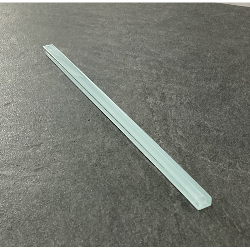 Carreau de verre 11,75 po x l 0,5 po, Bleu menthe