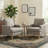 Accent Chair With Solid Wood Legs-116817609