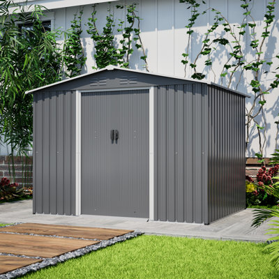 Metal Storage Shed Foundation Kit Included