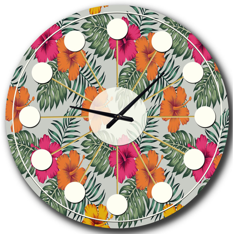 Horloge murale rétro Mid-Century, Moyenne