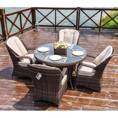 Ensemble repas 5 pièces avec coussin Batson