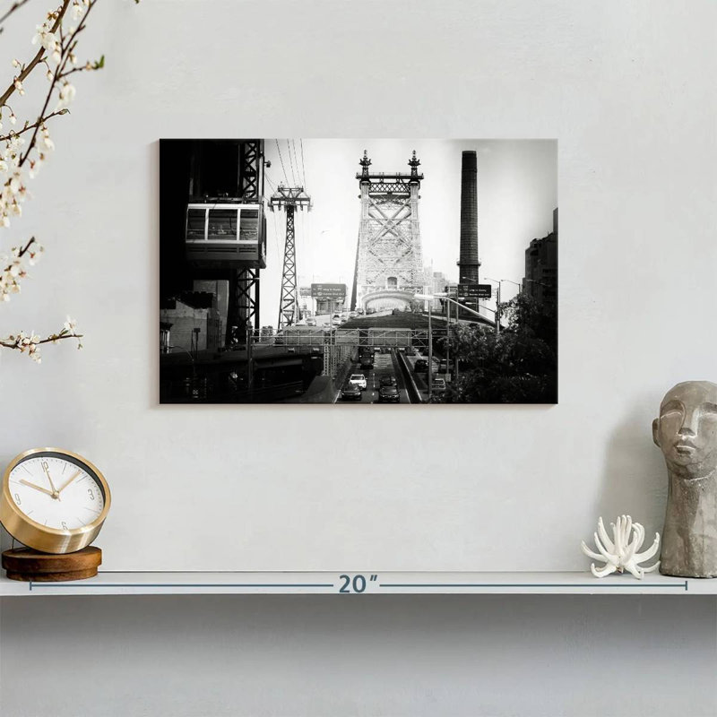 Lilie Queensboro Bridge, 8" H x 12" W