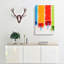 Paint Rolling in Abstract - Wrapped Canvas-55313379
