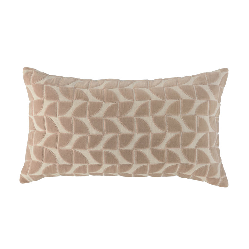Coussin en coton, Rosé, Polyester