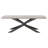 Nexhip Rectangular Concrete Top Dining Table-43561194-43561192