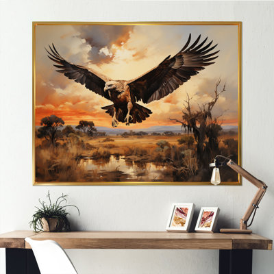 Vautour sur I, impression sur toile