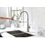 Robinet de cuisine tactile avec douchette extractible-116628691