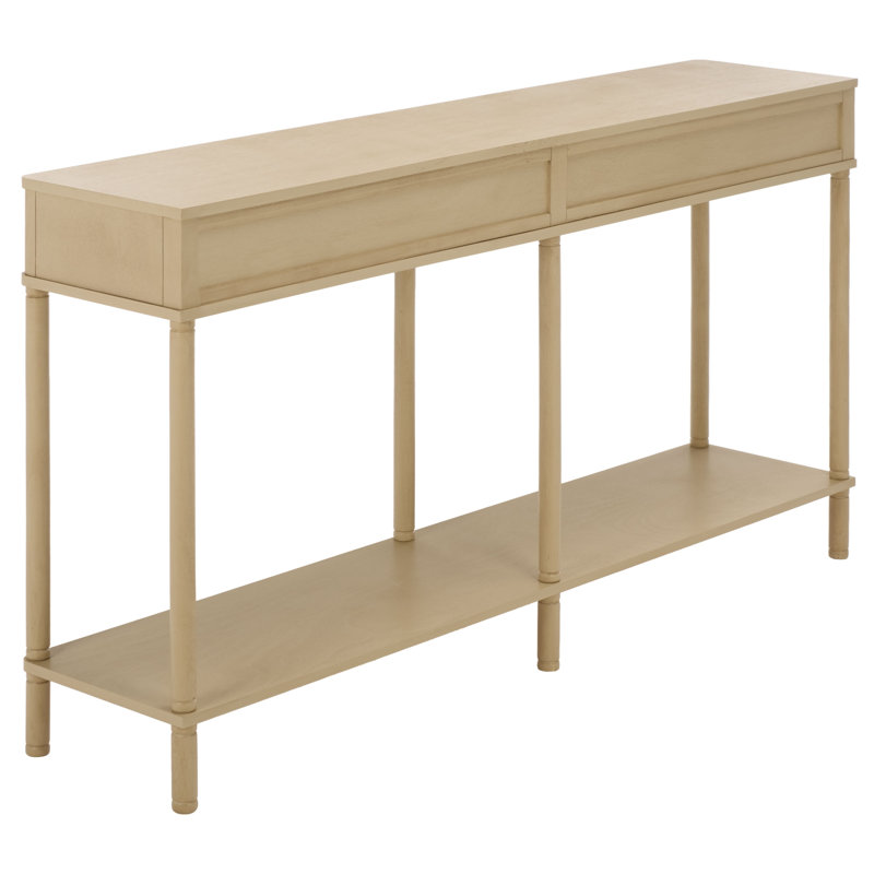 Console 2 tiroirs Thurston, Natural